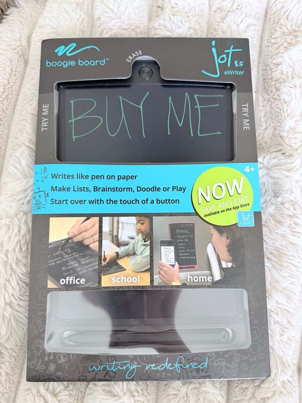 Boogie Board Jot 8.5 LCD Writing Tablet eWriter with Stylus